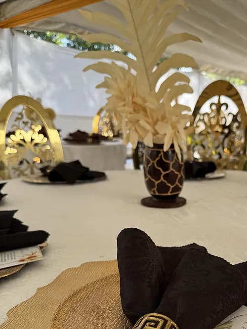 Detailed event setup
